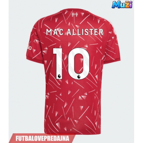 Lacne Muži Futbalové dres Liverpool Alexis Mac Allister #10 2026-27 Krátky Rukáv - Domáci